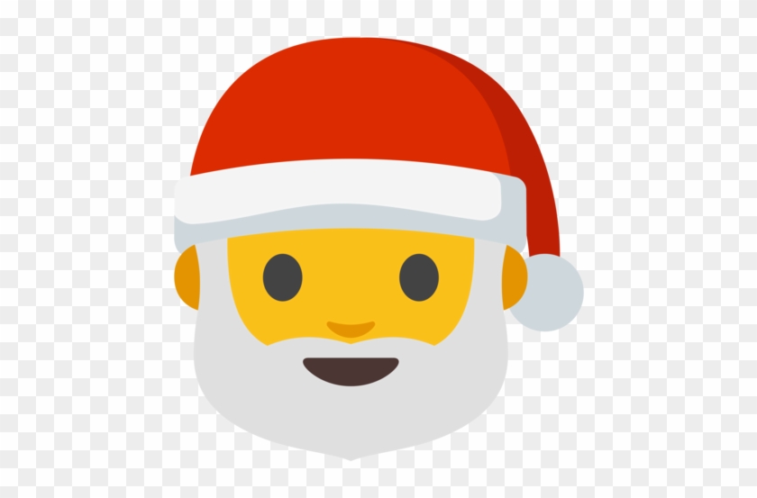 Amitiés À Vous Tous - Santa Claus Emoji Png #1661673