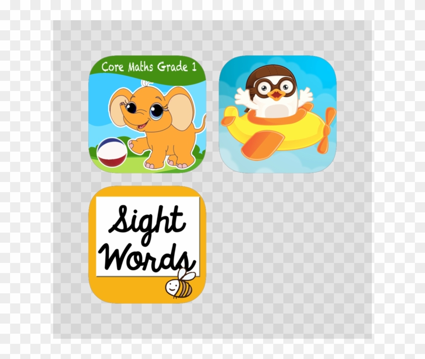 First Grade Homeschooing Math And Phonemic Awareness - Cartoon #1661753