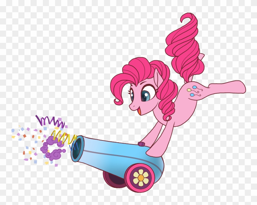 Pocki07, Confetti, Party Cannon, Pinkie Pie, Safe, - Cartoon #1661811