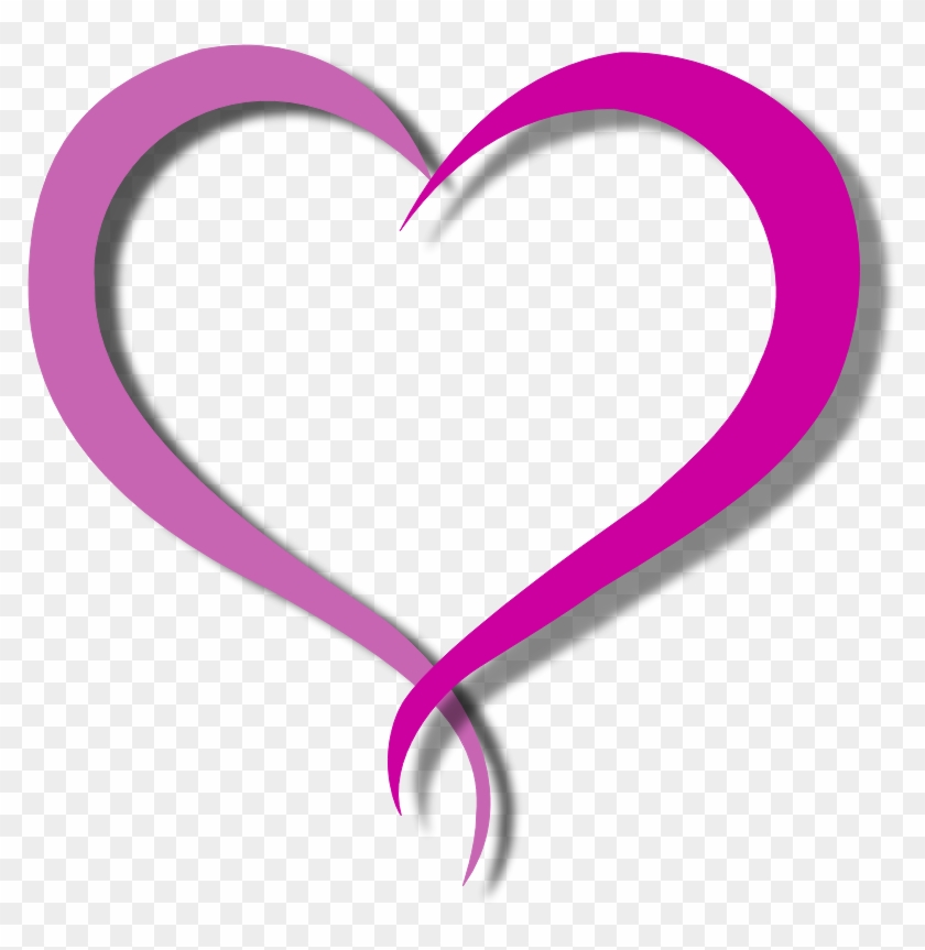 Medium Image - Swirly Pink Heart #1661927