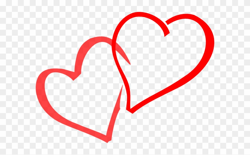 Hearts Clip Art - Love Heart Cartoon Black And White #1661928