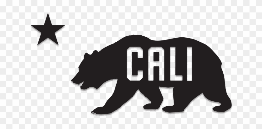 Flag Of California Bear Republic - California Flag Black Red #1661985