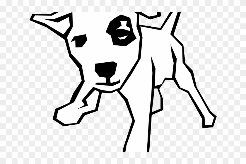 Labrador Retriever Clipart B&w - Dog Clip Art #1662173