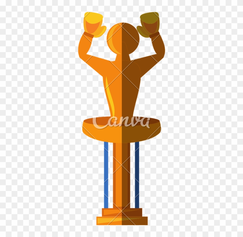 Boxing Award Icon - Illustration #1662234