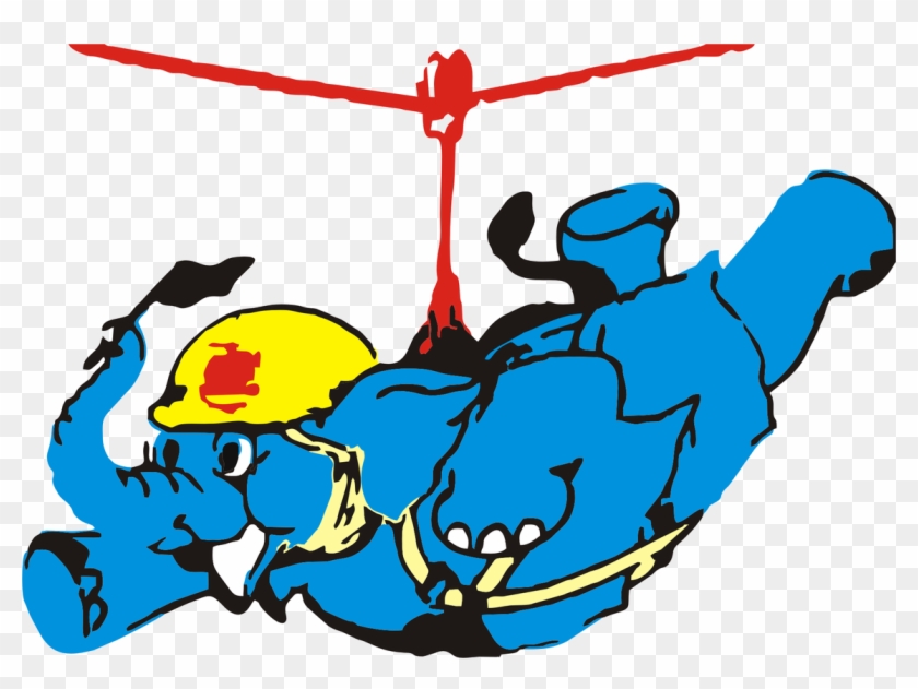 India Logo New - Flying Elephant Adventure Park Kanpur #1662311