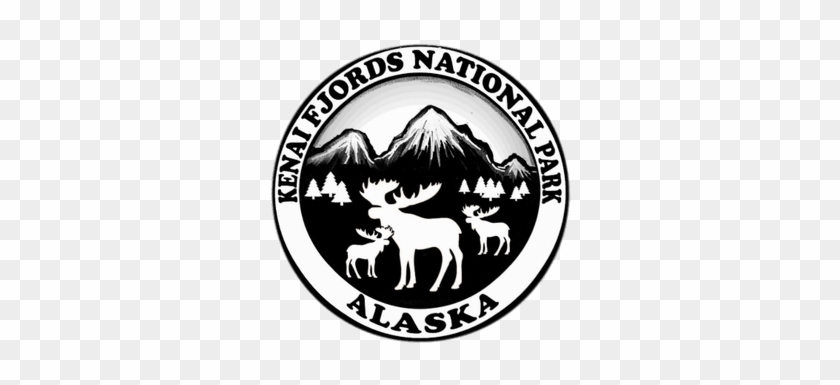 Kenai Fjords National Park Logo - Evil Taste Six Pint #1662391