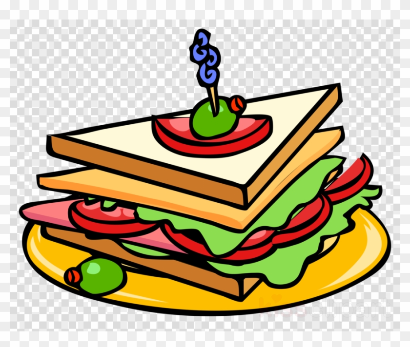 Club Sandwich Clipart Club Sandwich Tuna Fish Sandwich - Club Sandwich Clipart #1662429