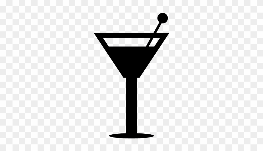 Cocktail Cup Vector - Cocktail Cup Vector #1662469