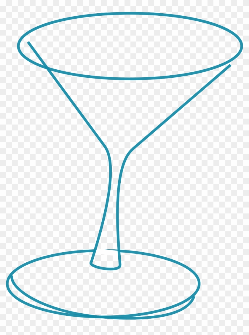 Vector Graphics,free Pictures - Cocktail Glass Clip Art Free #1662471