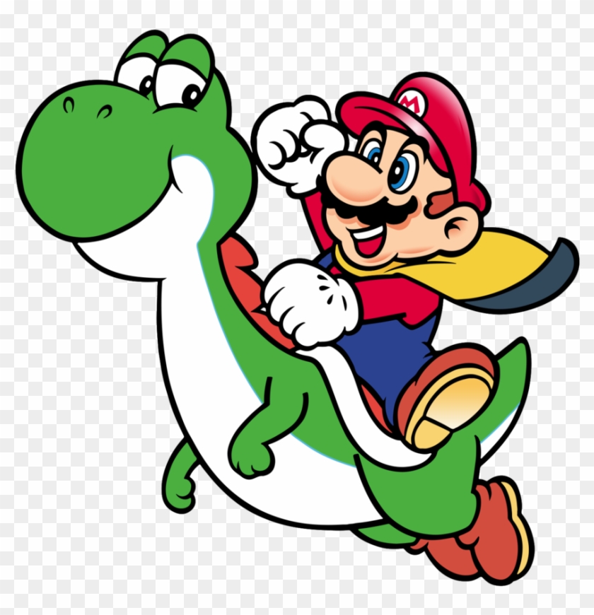 Work In Progress Classic - Super Mario World Mario Y Yoshi #1662558