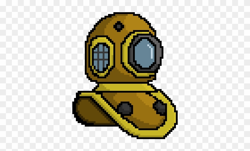 Pixel Diver Helmet #1662585