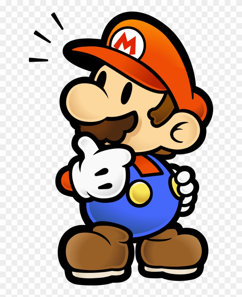 Mario Thinking Gif Png #1662601