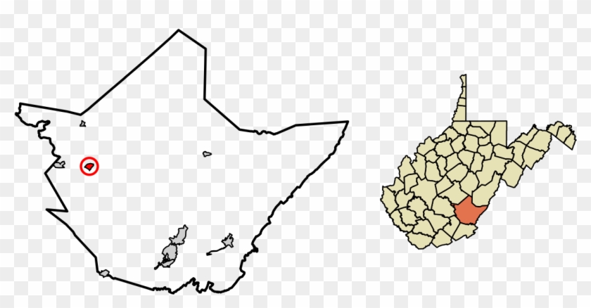 1200 X 607 1 - Map Of West Virginia #1662744