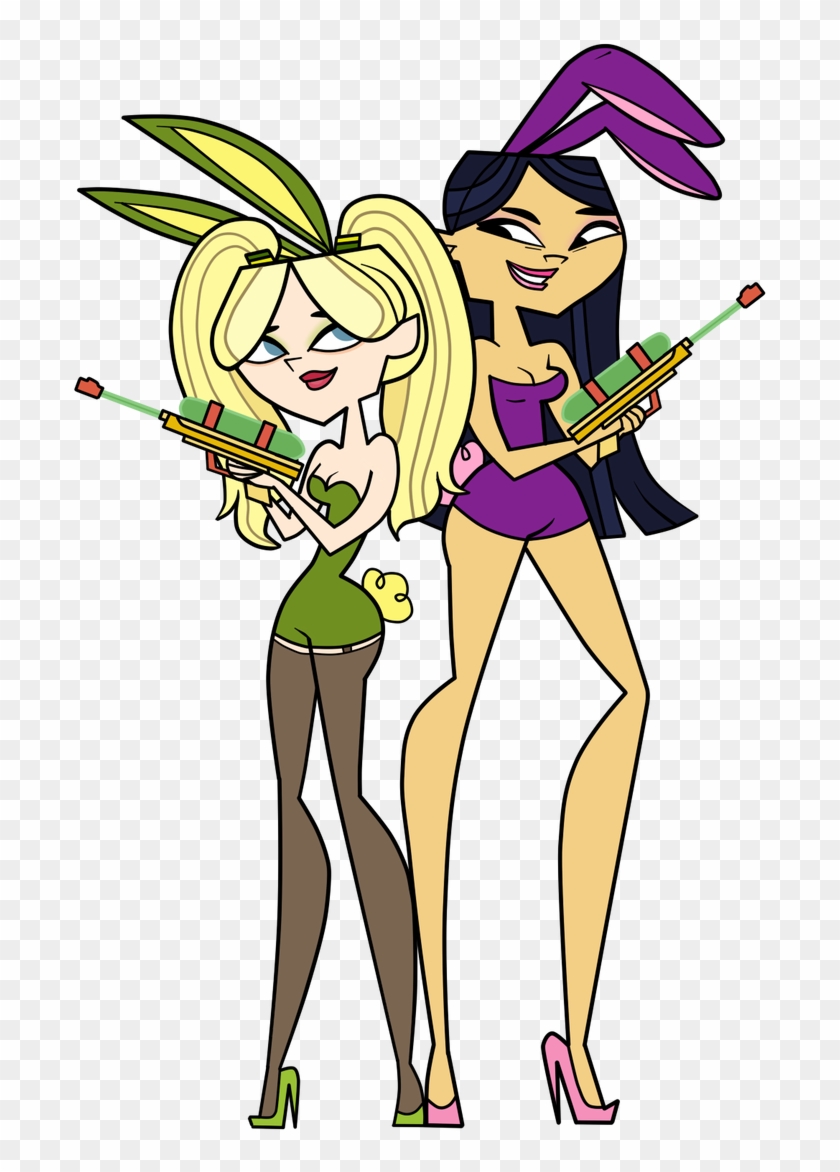 Build A Bunny Dawn And Kitty Charlies Angels Evaheartsart - Total Drama Zoey Bunny #1662761