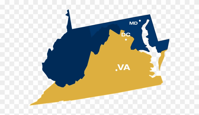 Map - West Virginia Shape #1662767