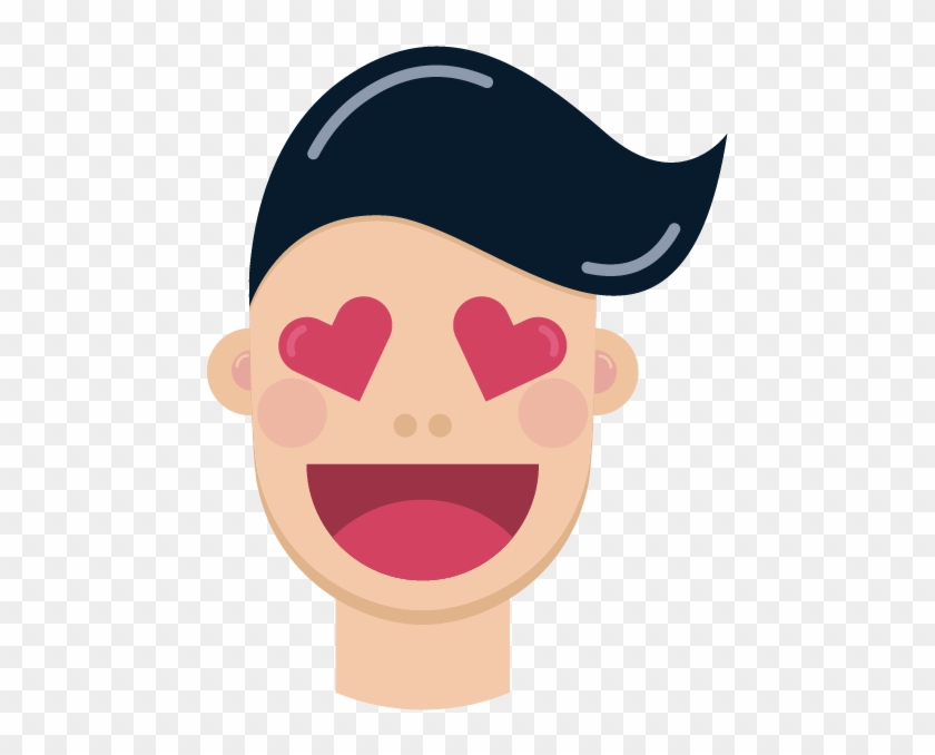 Man Face Emoji Messages Sticker-7 - Cartoon #1662812