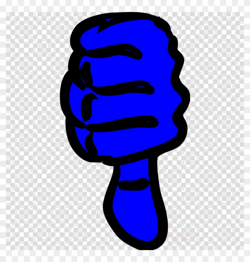 Blue Thumbs Down Clipart Thumb Signal Clip Art - Snapchat Icon For Photoshop #1662956
