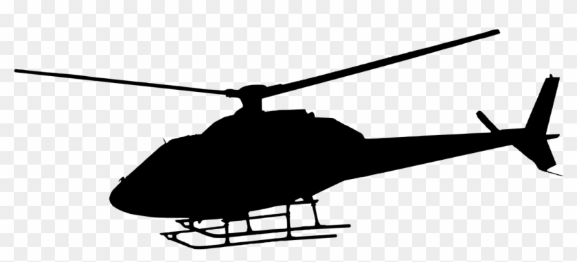 Travel, Silhouette, Helicopter, Flying, Travel - Helicopter Silhouette Png #1662995