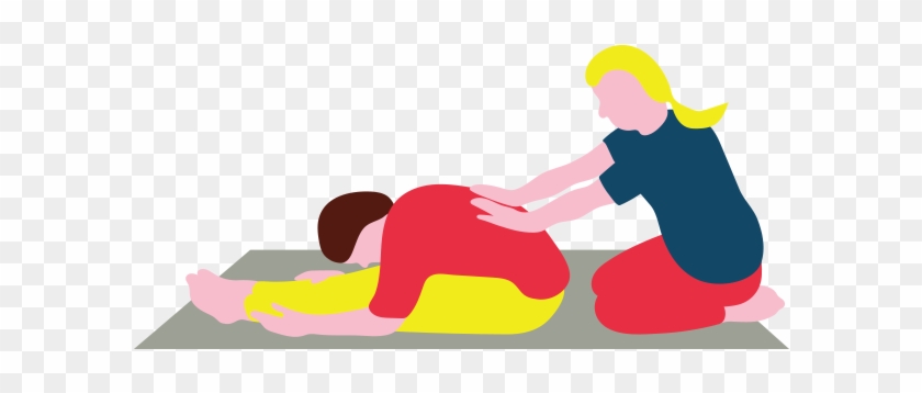 Royalty Free Body Massage Clip Art - Clip Art Physical Therapist #1663118