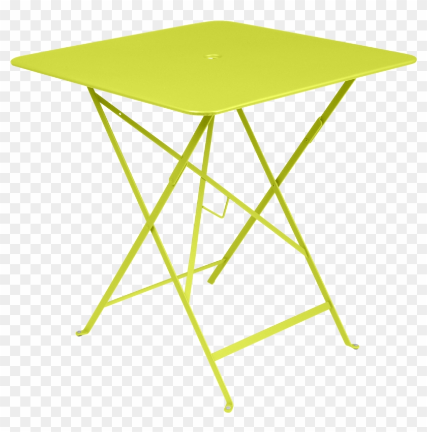 Fermob Bistro Folding Table 0244 - Fermob - Bistro Folding Table Ø 117 Cm, Cedar Green #1663226