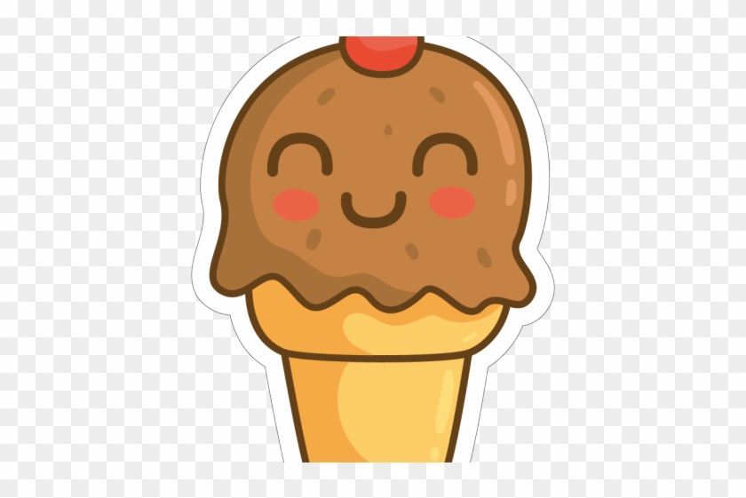 Cute Clipart Ice Cream - Ice Cream Cute Clipart #1663294