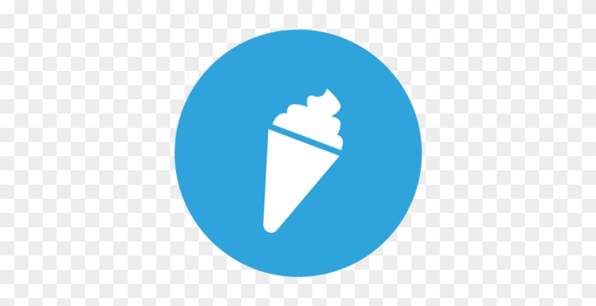 Ice-cream - Transparent Twitter Icon #1663295