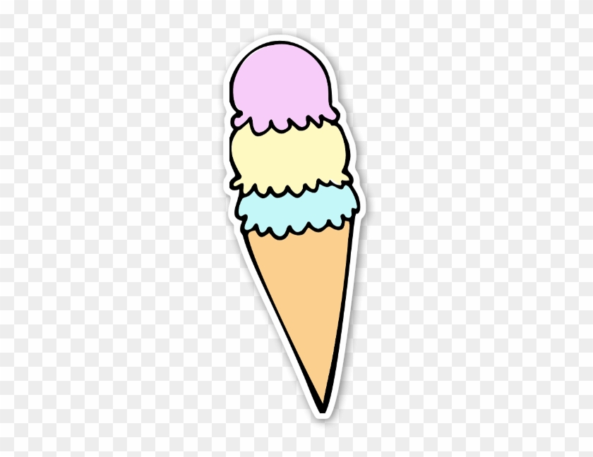 256 X 600 6 - Ice Cream Sticker Png #1663302