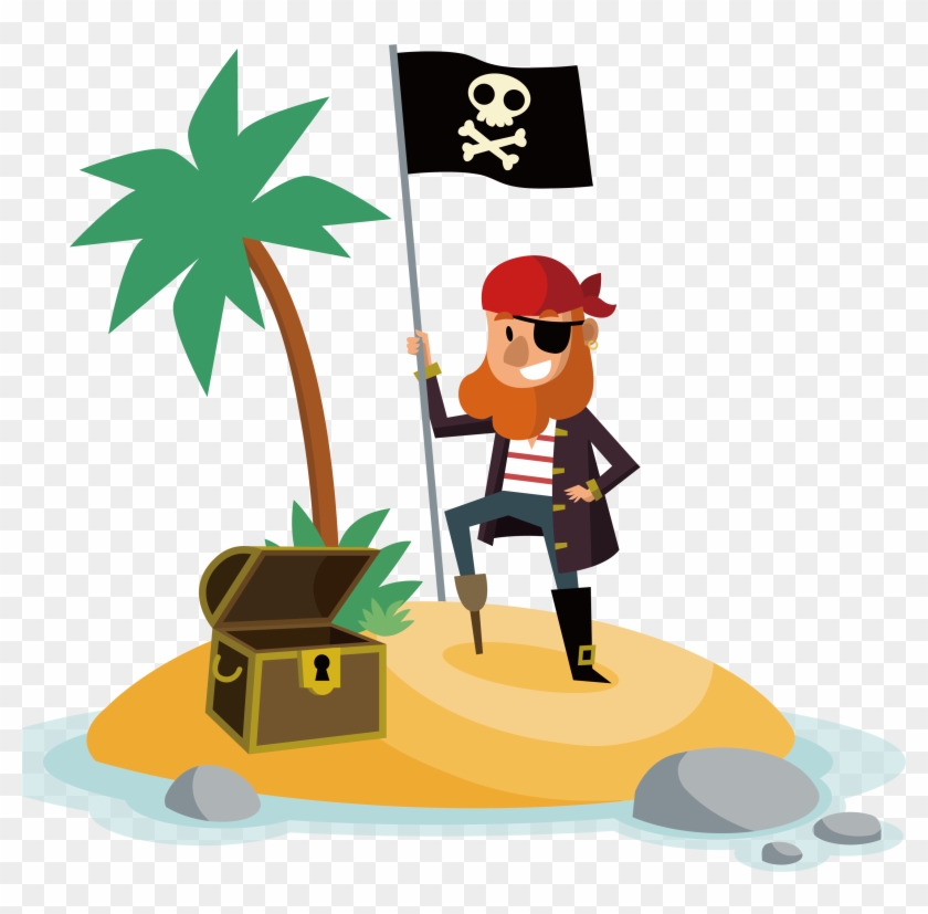 3406 X 3192 3 - Treasure Island Cartoon Png #1663417