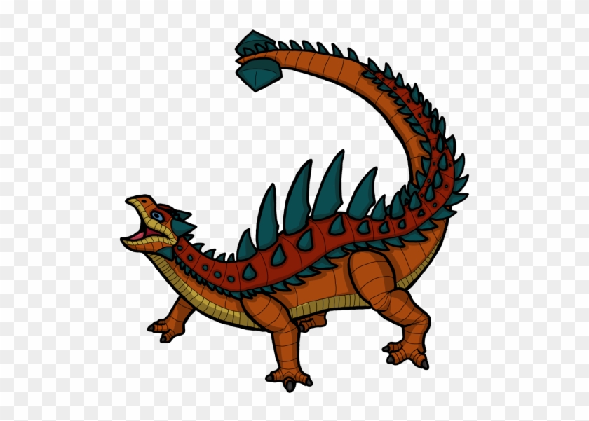 Crocodile Clipart Atomic Theory - Ankylosaurus #1663473