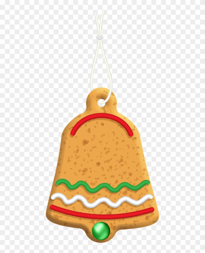 Free Png Christmas Gingerbread Bell Png Png - Free Png Christmas Gingerbread Bell Png Png #1663548