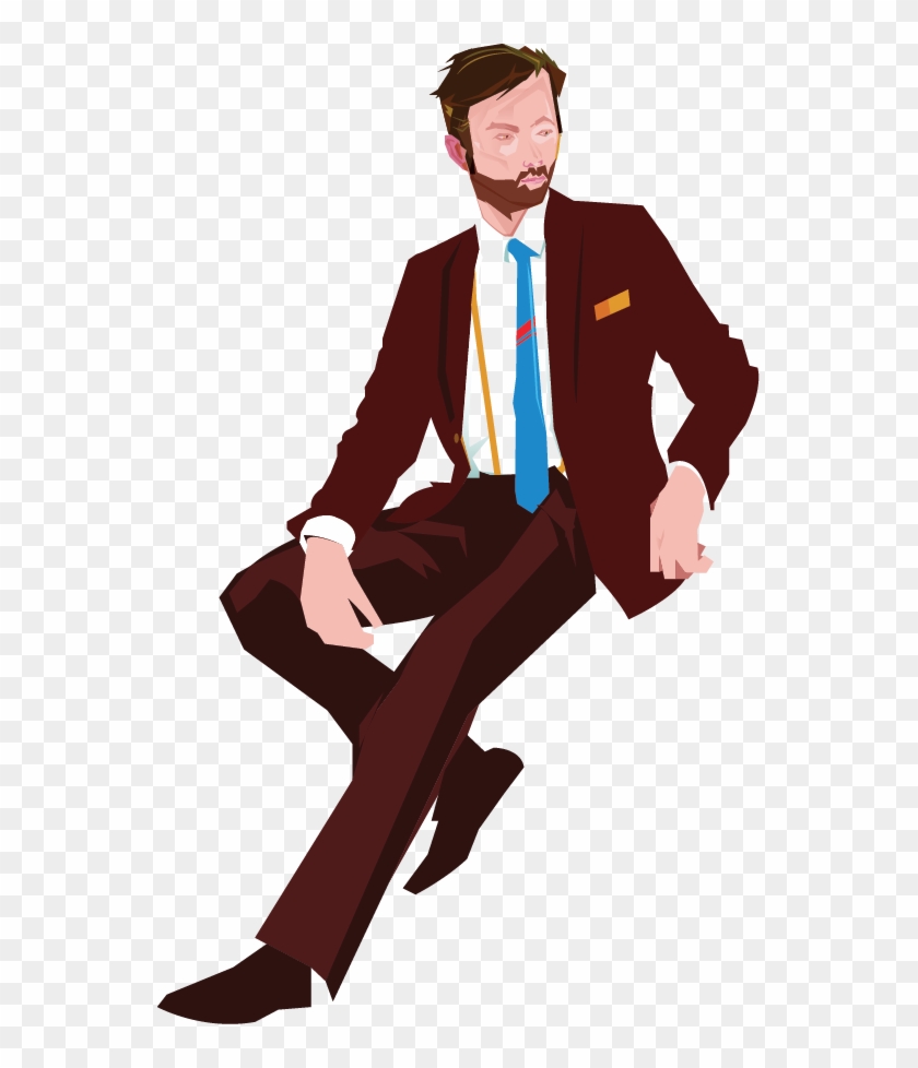 Tailor Shirt Clip Art Men Transprent Png - Man Suit Png Clipart #1663621