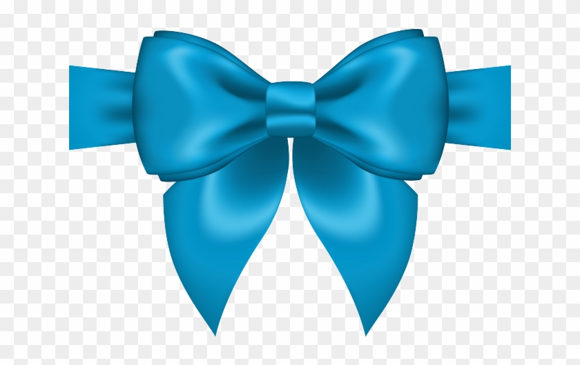 Bow Tie Clipart Aqua - Transparent Christmas Clip Art #1663639