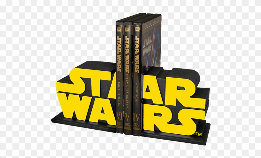 Star Wars Logo Bookend Set - Star Wars Bookends #1663648