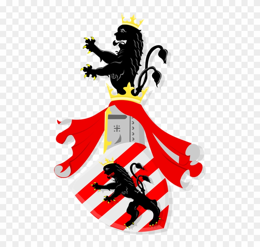 Coat Of Arms Of Family Van Hoensbroeck - Illustration #1663652