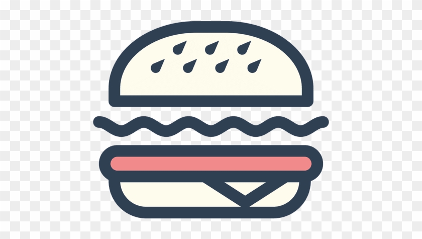 Food Icon Png, Png Icons, Cafe Restaurant, Coffee Shop, - Burger Logo Vector Png #1663783