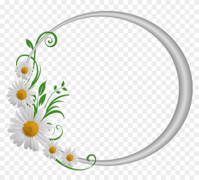 Free Png Best Stock Photos Silver Round Frame With - Circle Frames For Pictures Png #1663978