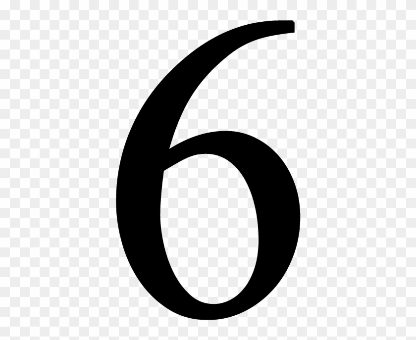Number 6 Png - Number 6 Png Transparent #1664268