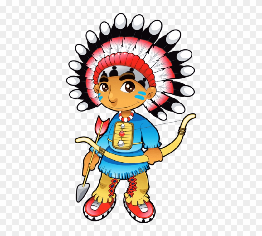 Free Png Cute Native Boy Png Images Transparent - Caricaturas De Indios Americanos Png #1664282