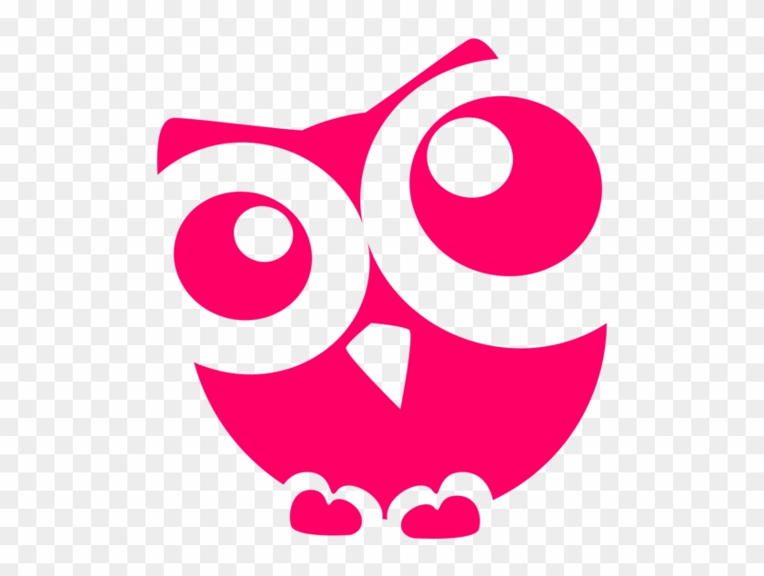 Owl Animation Cartoon Bird Painting - Black And White Clip Art Owl #1664309