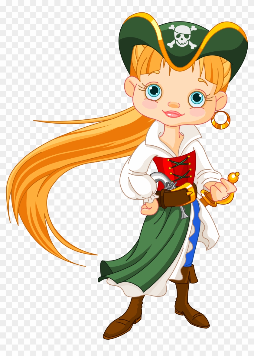 0 106a7d A1fb4ab3 Orig Images Pirates, Pirate Cartoon, - Pirate Fille Dessin Animé #1664628