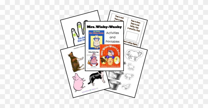 Wishy Washy Preschool Unit From Homeschool Share - Cartoon #1664635