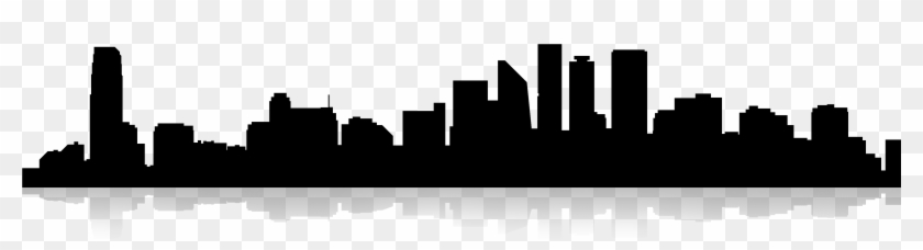 Cities Skylines Clip Art - City Skyline Silhouette Png #1664709