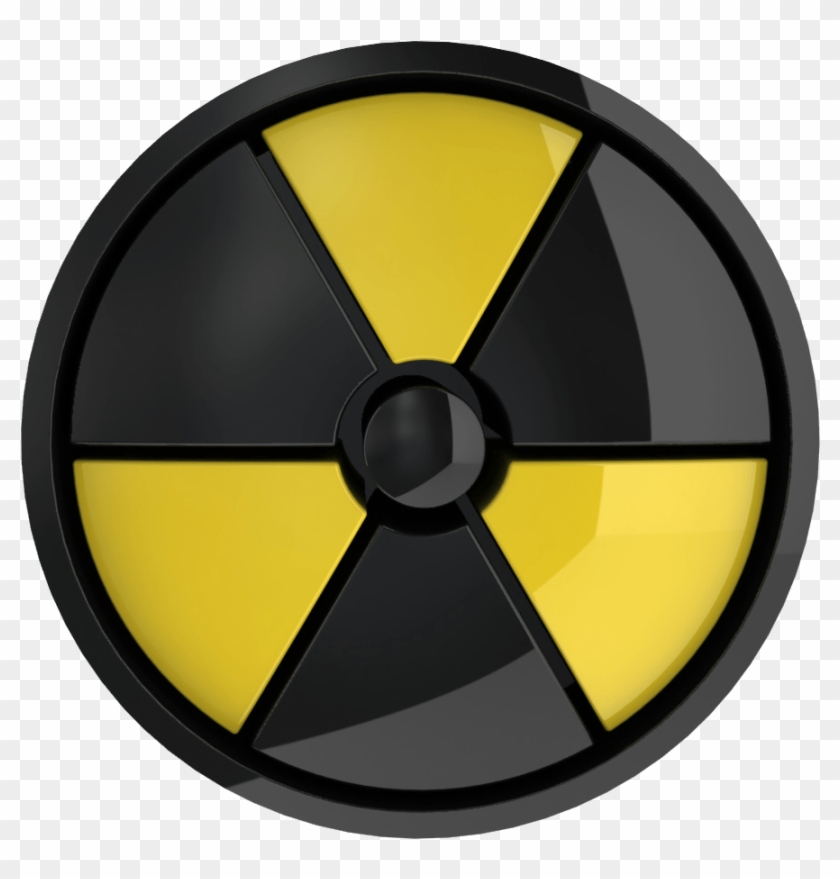 Radiation Signs And Symbols - Radiation Symbol 3d Png #1664738
