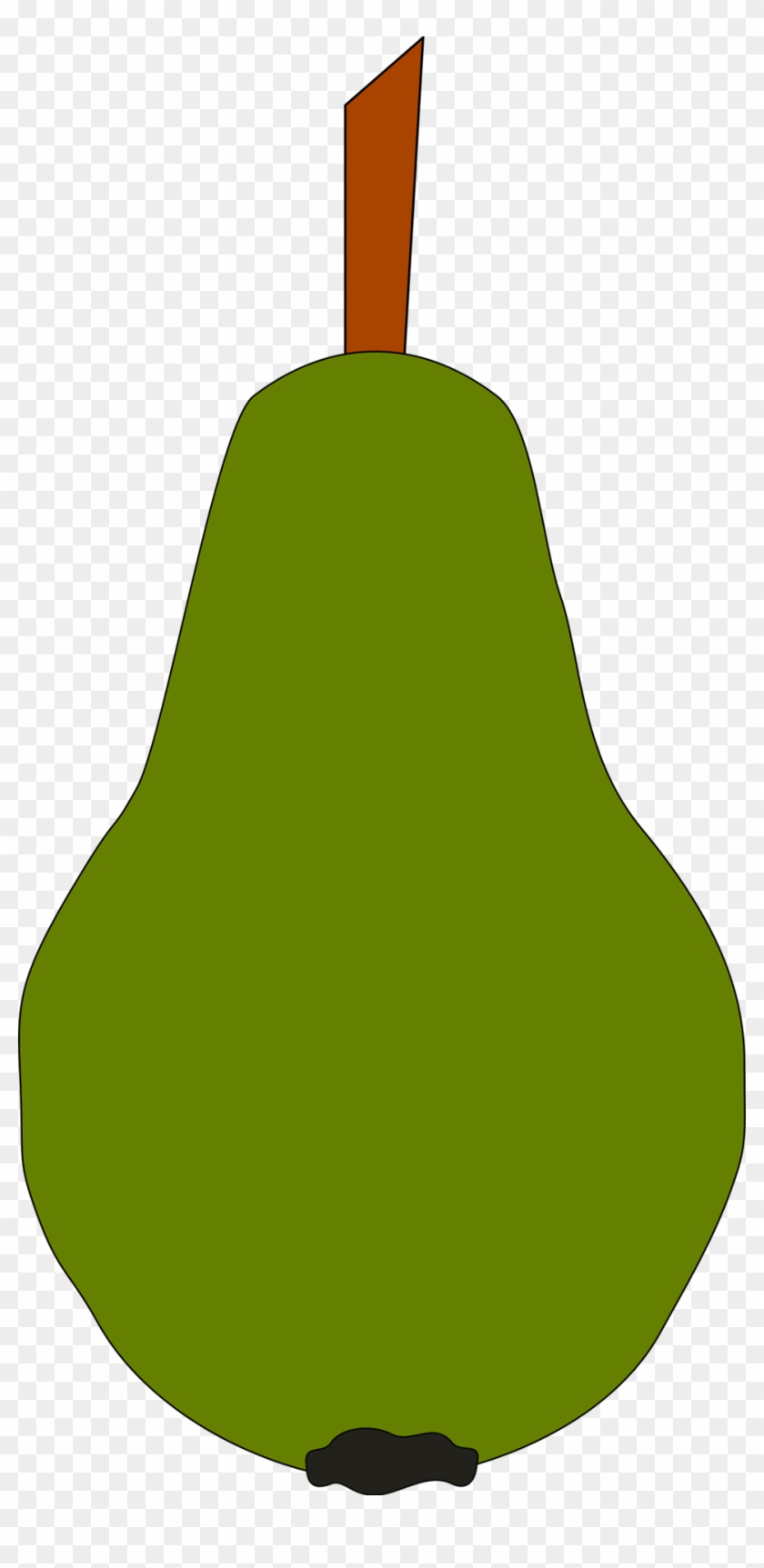 Pear Clip Art - Hruška Kreslená #1664879