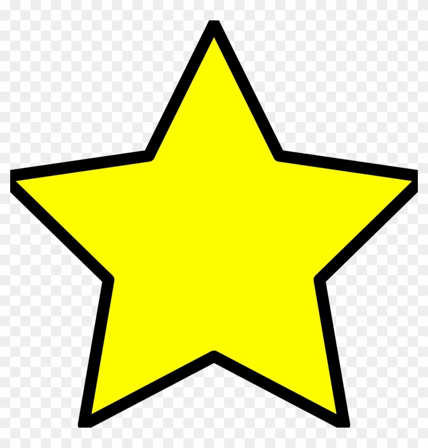 Free Star Clipart Star Clipart At Getdrawings Free - Yellow Star Clipart #1664882