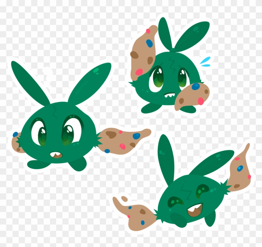 Trash Bunny By Aer0hail - Cartoon #1664950