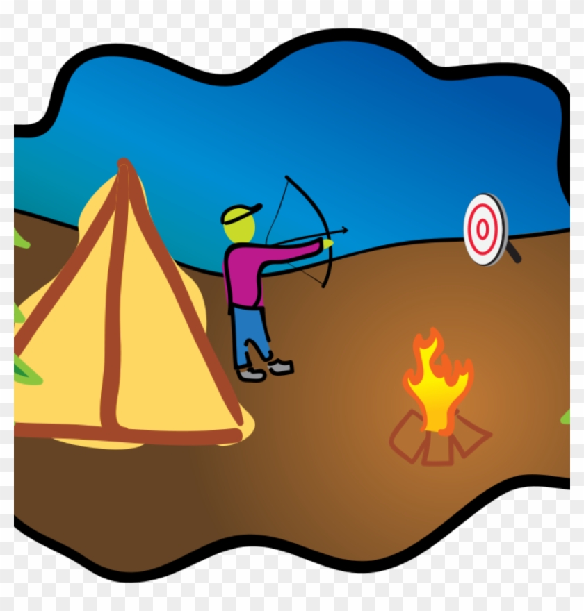 Free Clipart Camping Free Clipart Happy Camping Archery - Camping Clip Art #1664973