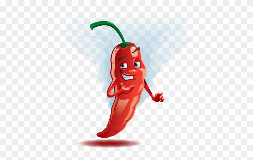 Smoking Chilli - Chili Cartoon Transparent Background #1665152