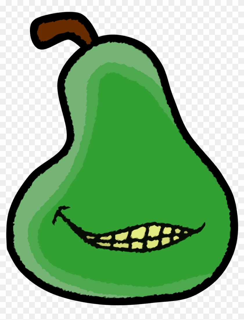 Pear Clip Art Black And White - Pear Clip Art Black And White #1665348