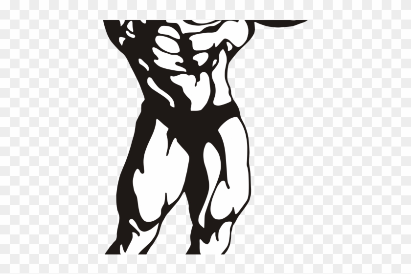 Fitness Clipart Arm - Bodybuilder Clipart Png #1665409